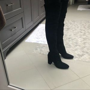 knee high guess boots